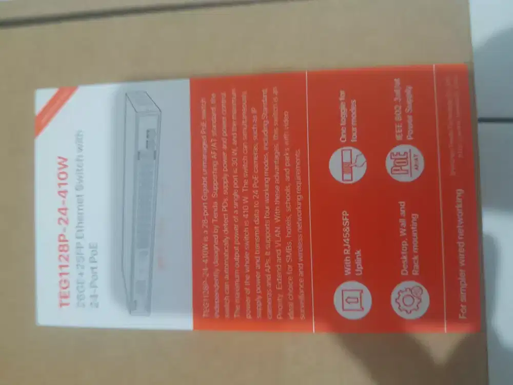 Awict hub poe 24 port