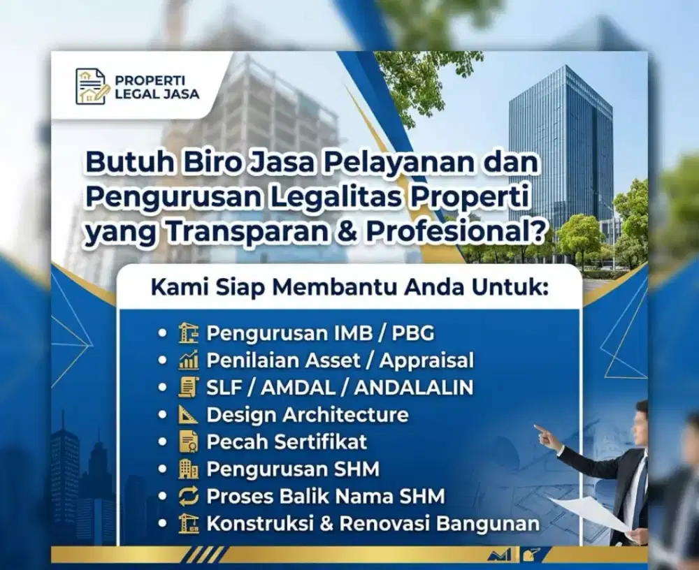 JASA URUS IMB, PBG, SHM dan lainnya