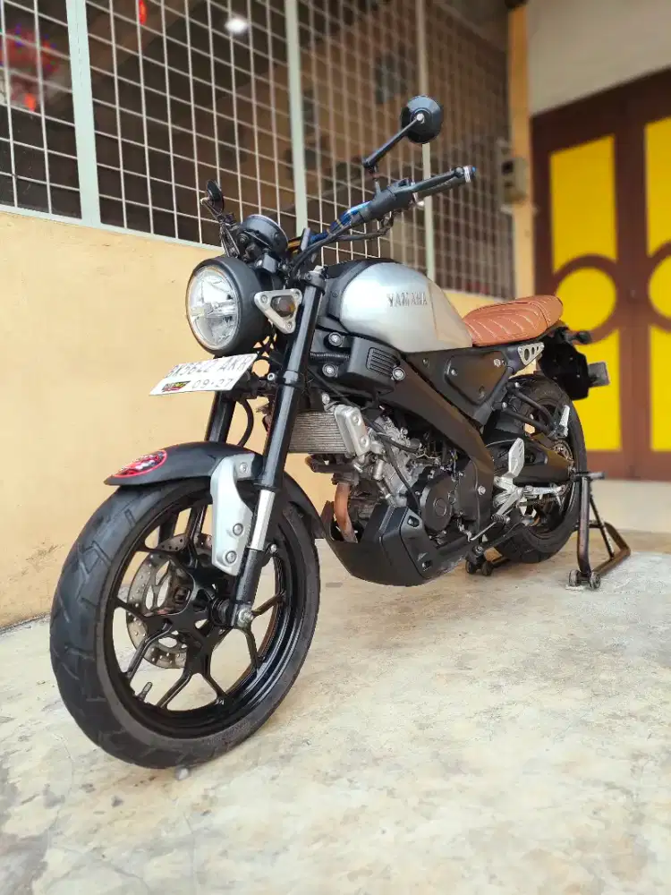 Yamaha XSR / XSR 155 2022, Silver Premium Doff, Unit Mulus.