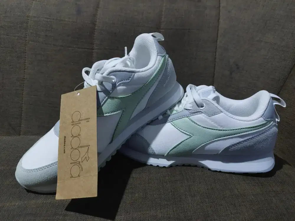 Diadora mary women's sneakers shoes - Grey Green