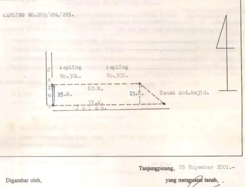 Tanah Keras 1.027m2 Batu Sembilan Tanjungpinang. Hook & Siap Bangun