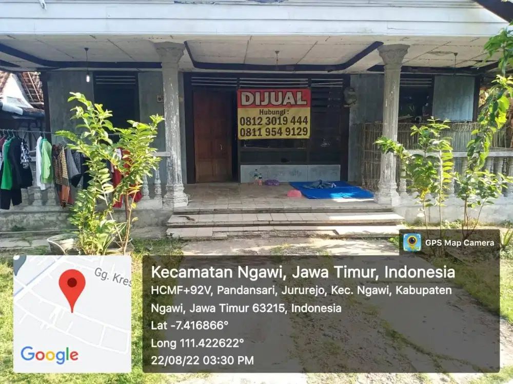 Jual Tanah Sambung 2 Jalan/Gang dekat Tol Trans Jawa