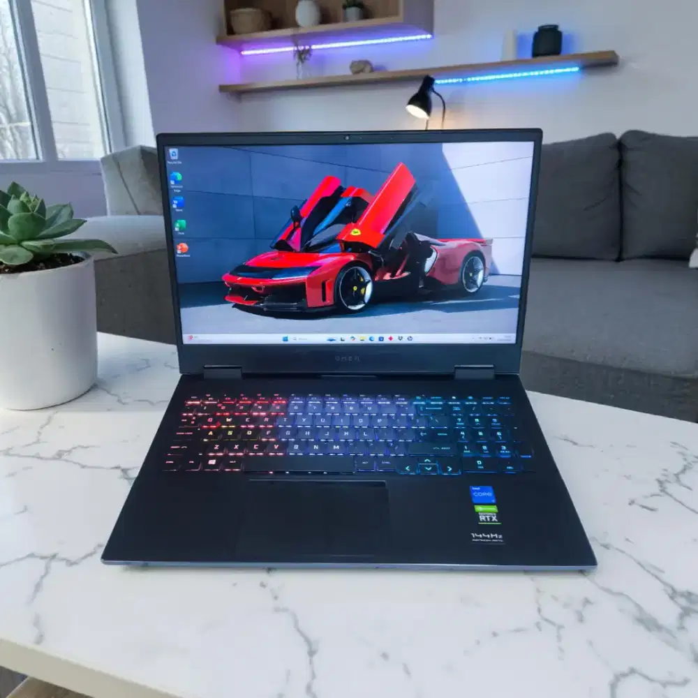 HP Omen 15 GEN 10 RAM 16GB SSD 1TB VGA Nvidia RTX 2060 Siap Gaming