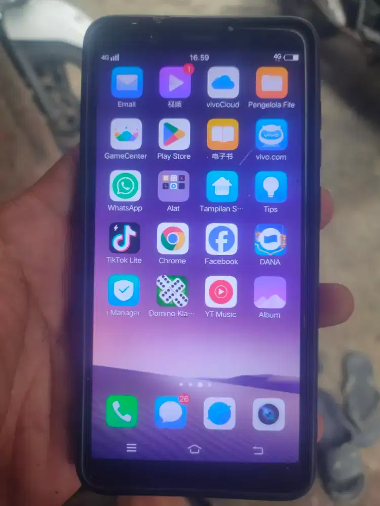 Hp Android Vivo Y75a Ram 3/32 Mulus Lancar Jaya