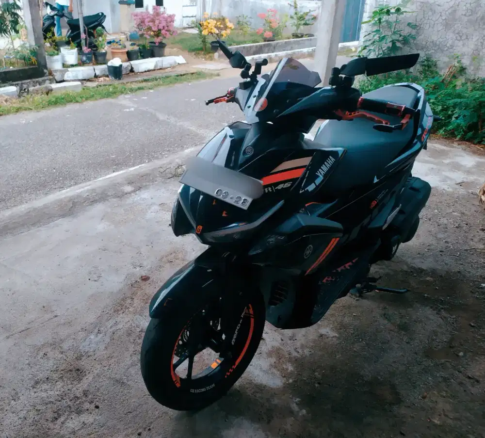 Jual Yamaha Aerox 2017 akhir