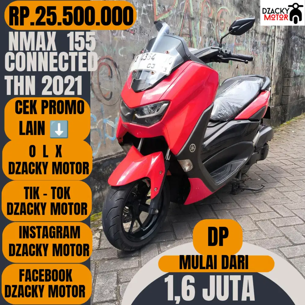 NMAX 155 CONNECTED 2021 SECOND LIKE NEW