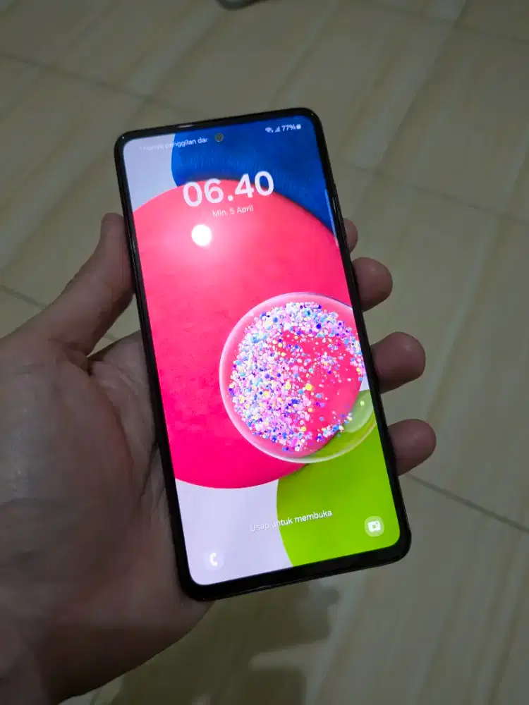 Samsung Galaxy A52s 5G 8/256gb Hitam ex SEIN Resmi 256 gb