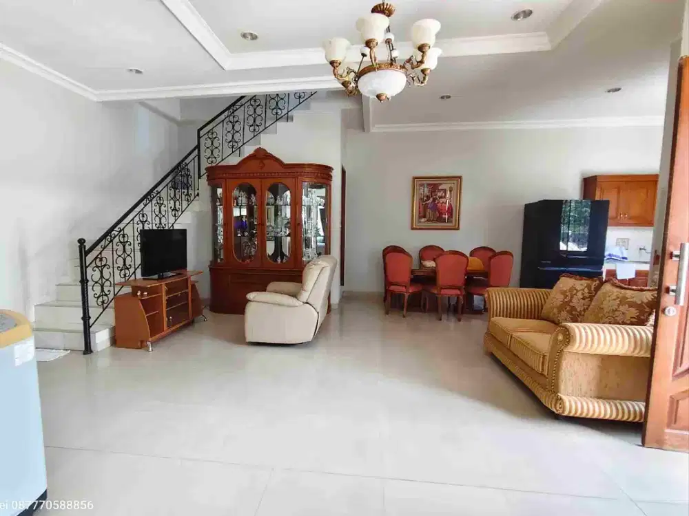 hot sale danau sunter 2½ lantai bagus siap huni 5m antibanjir dijamin