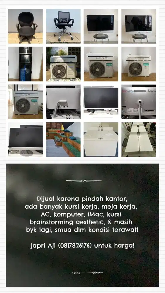 PAKET FURNITUR & ELEKTRONIK KANTOR