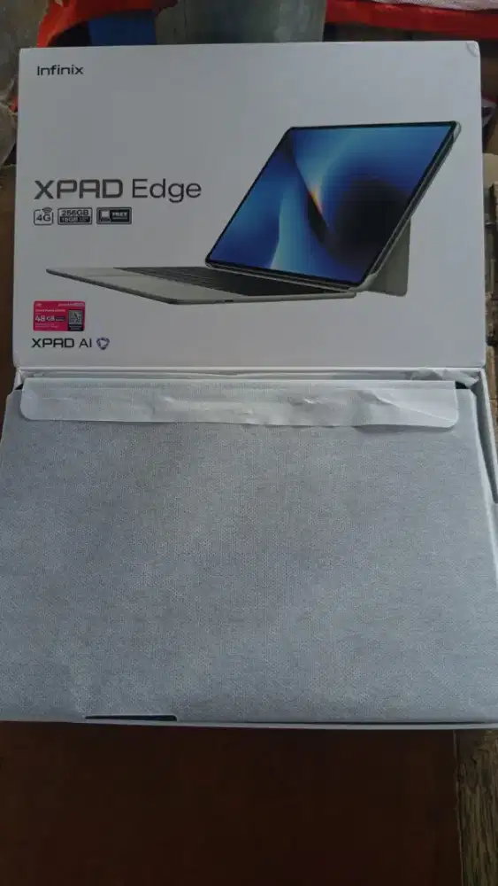 Infinix xpad edge baru buka dus