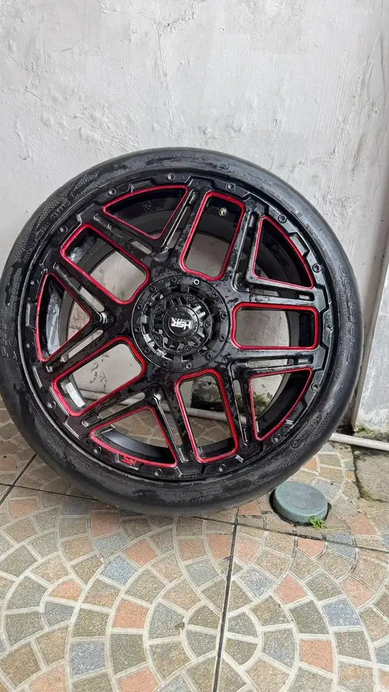 Velg mobil HSR R16 lobang 4 x100