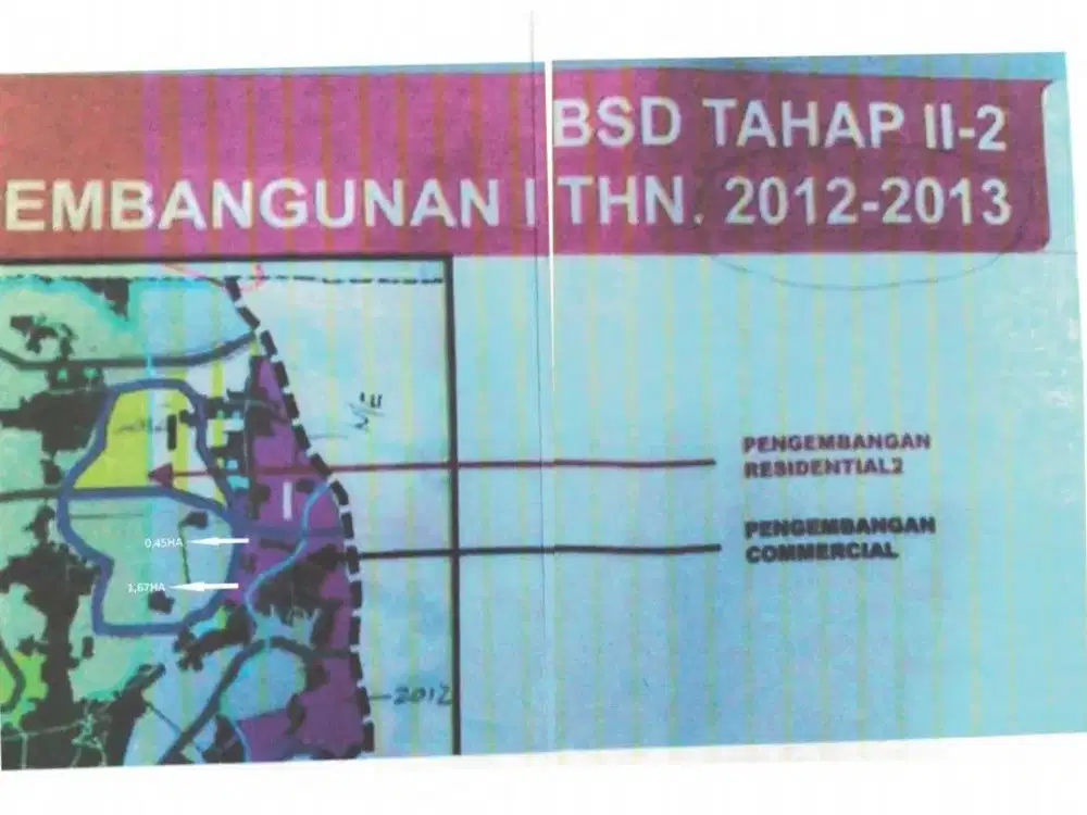 Jual Kavling Komersial BSD Bumi Serpong Damai