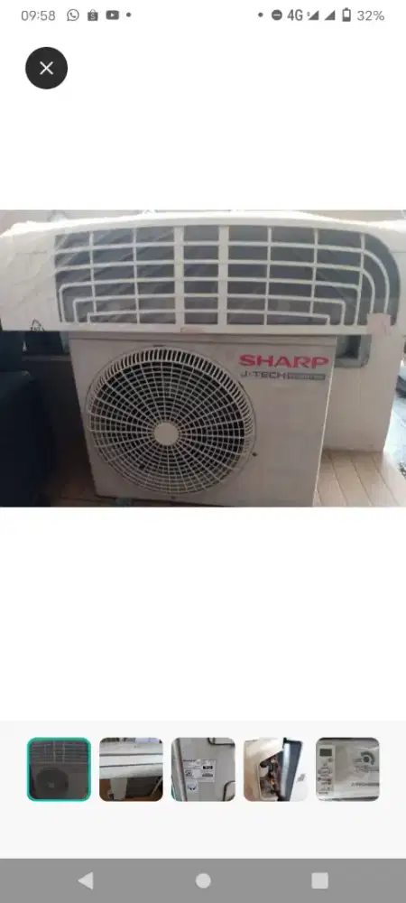 AC sharp 1.5PK AU-X13ZY