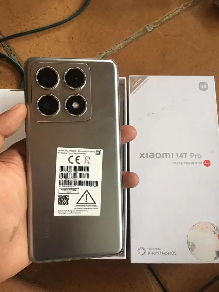 xiaomi 14t pro 5g 12/256 like new nominus mulus