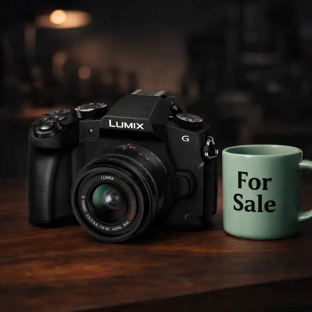 KAMERA LUMIX G85K KONDISI LIKE NEW