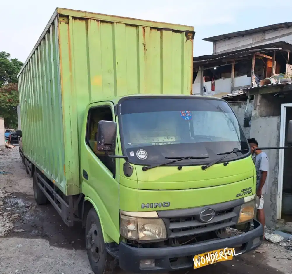 Hino Dutro 130MDLong Box Besi Long 5.7mtr 2019 Ors Turbo BioSolar Colt