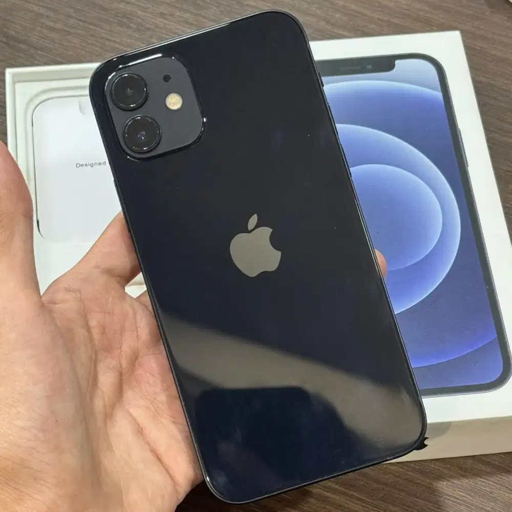 iPhone 12 256GB Black Garansi Resmi iBox