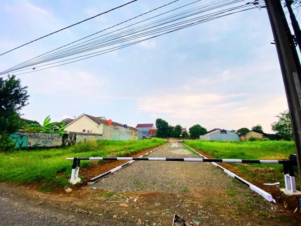 Kavling SHM Siap Balik Nama Dekat Stasiun Cilebut