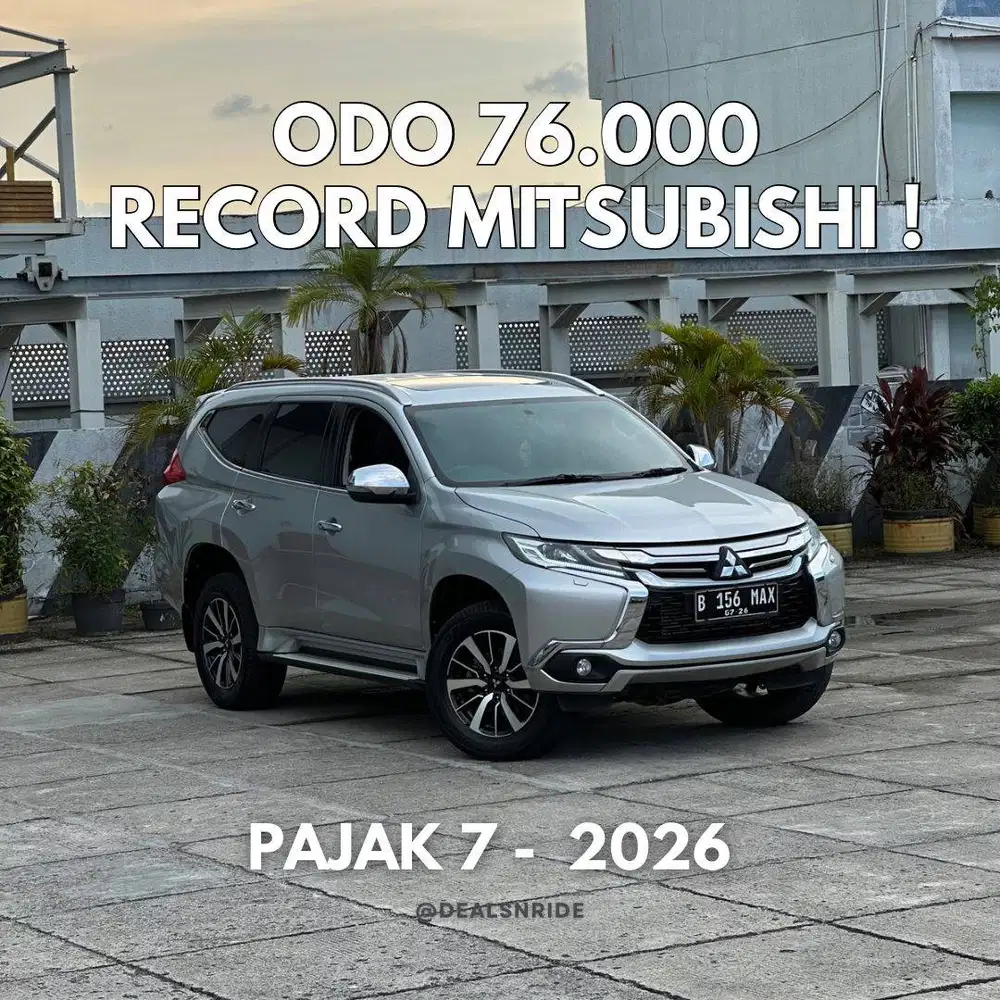 KM 76.000 ANTIKK !! PAJAK 7/2026 MITSUBISHI PAJERO DAKAR DIESEL 2016