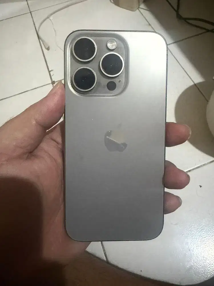 Dijual Iphone 15 pro 128Gb warna Titanium ex IBOX Fullset