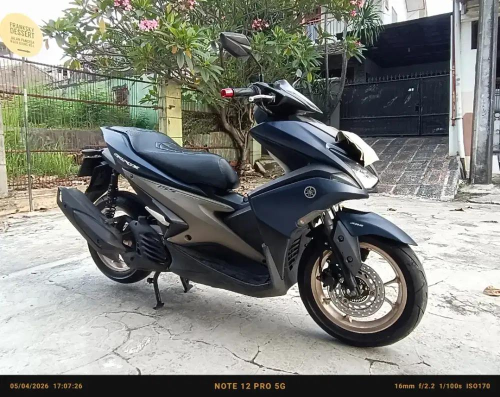 Yamaha Aerox S ABS Keyless TH 2018 Mulus Km.20Rb Lengkap B Bekasi Kota