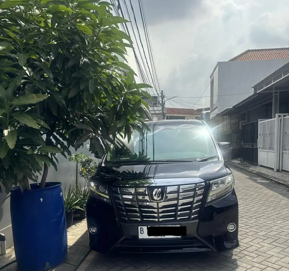 Toyota Alphard 2016 Bensin