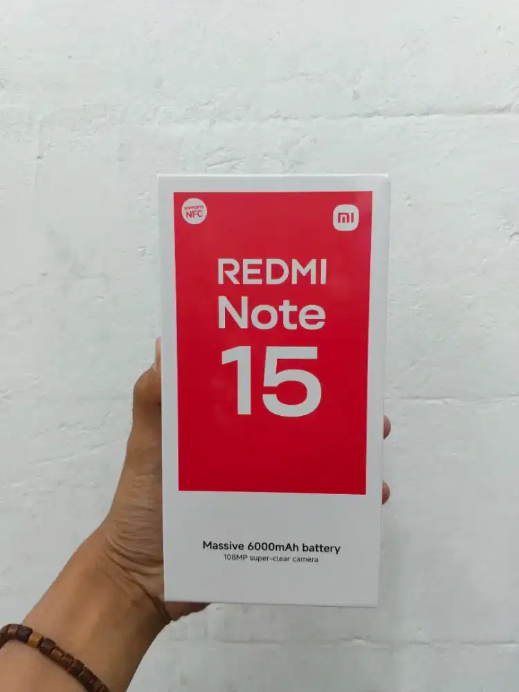 REDMI NOTE 15 RAM 8GB/128GB | BARANG BARU BERGARANSI RESMI