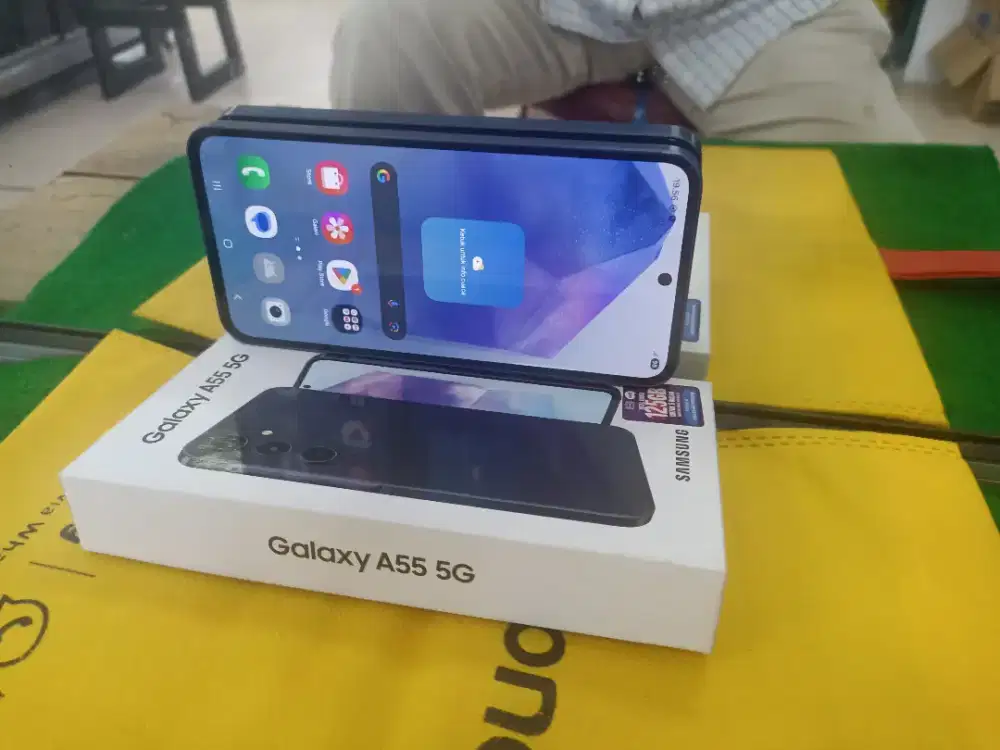 Samsung A55 5G Ram 8/256 GB lengkap Tampa kendala