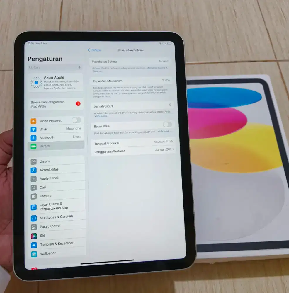 Ipad a16 gen 11 128gb ibox on 2027 bh100