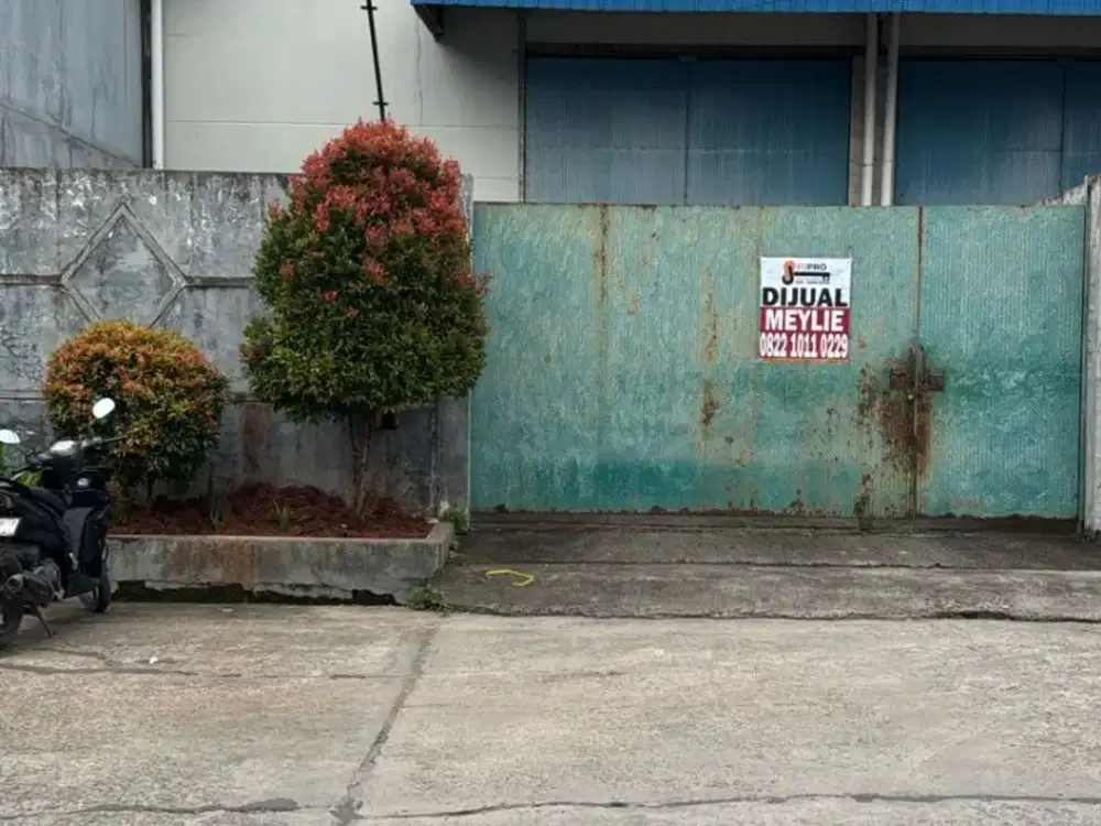 Dijual Gudang Plong Akses Container di Kosambi Permai Dadap Tangerang