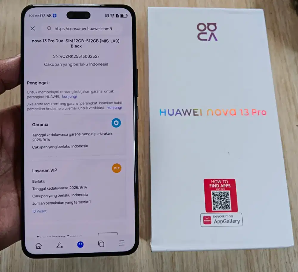 huawei nova 13 pro 12/512 mulussss