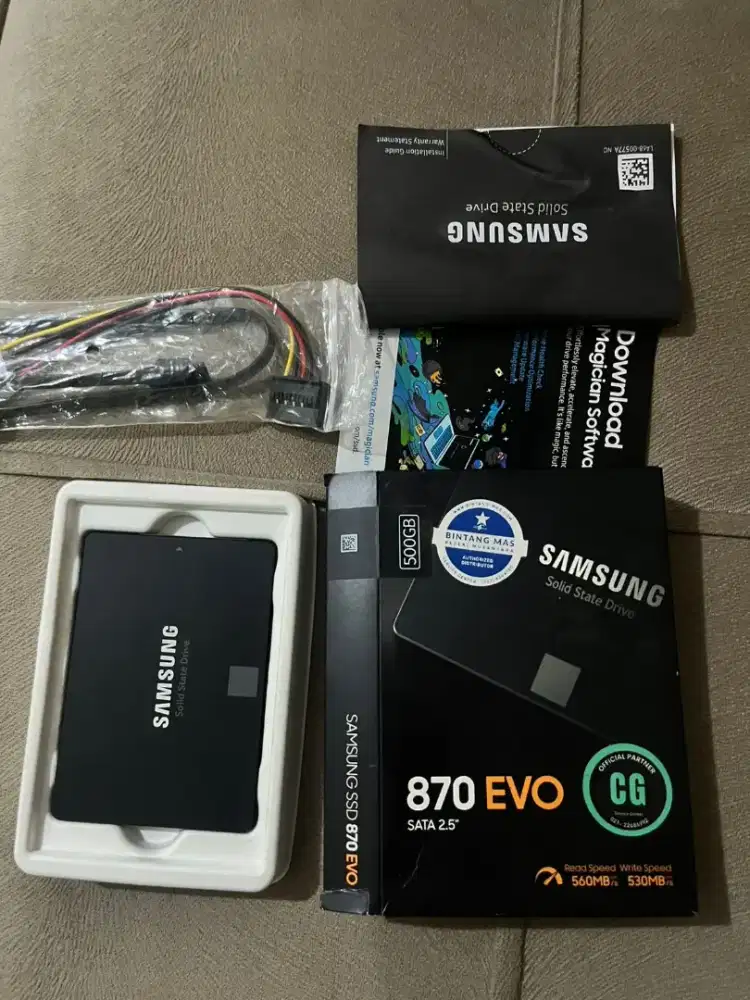 SSD SAMSUNG 870 EVO SATA 500 GB + bonus kabel SATA151515