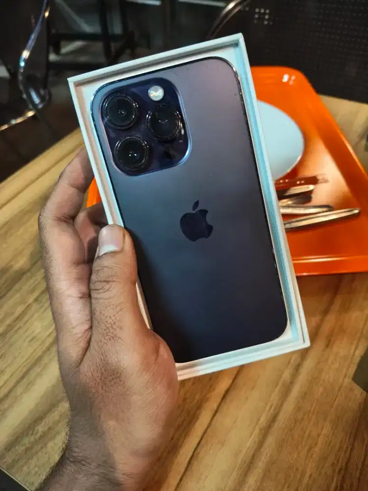 iPhone 14 pro 256gb deep purple beacukai