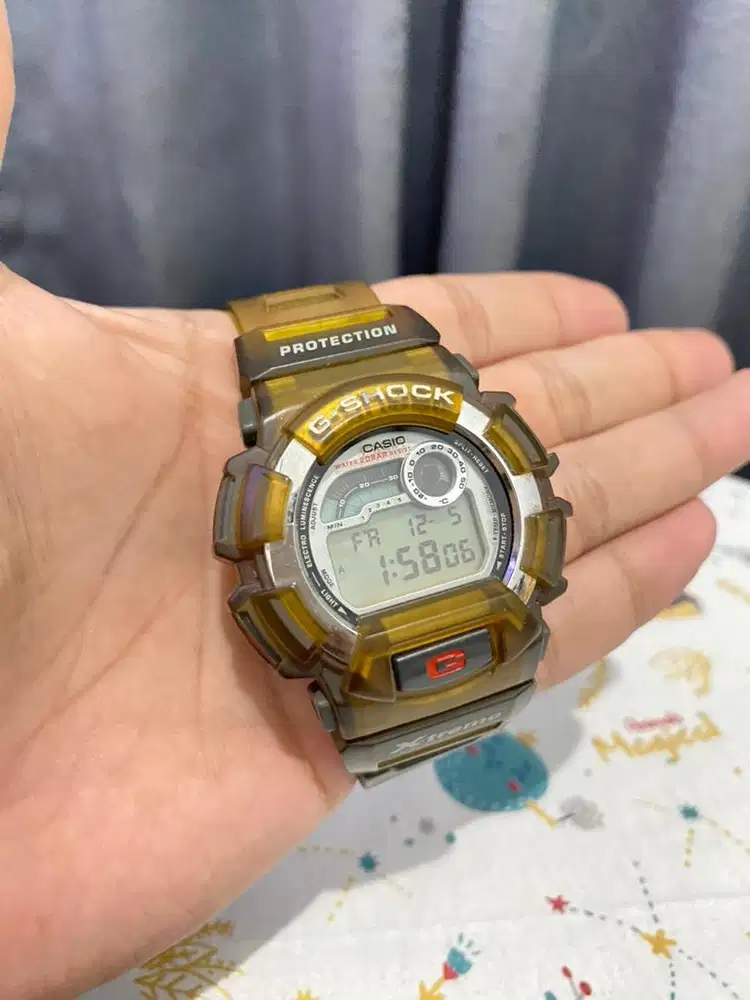 G-Shock DW-9500 Xtreme Orange Jelly color Vintage Original