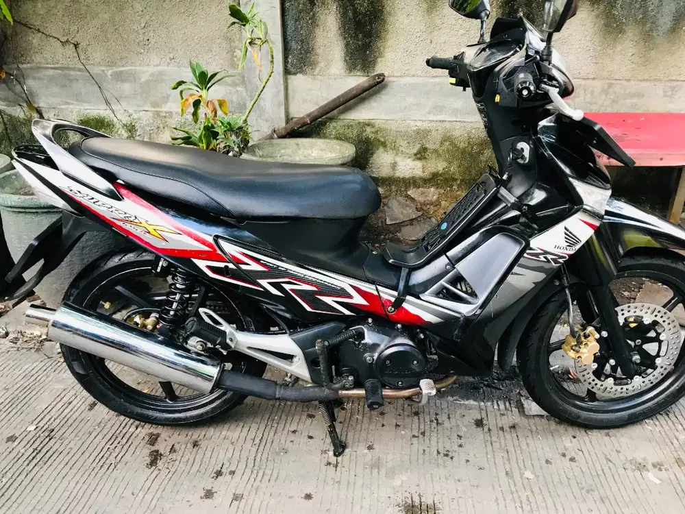 Supra X 125 Karbu Batman, Std Double Disk 2011 Full Original