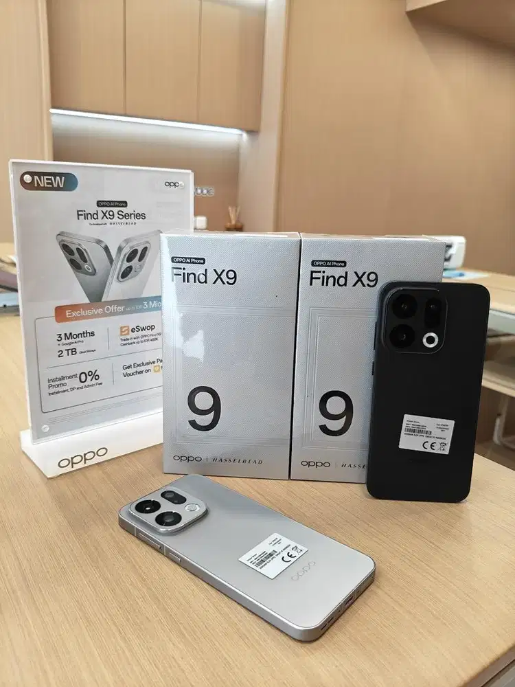 Oppo Find X9 Cicilan free 2x