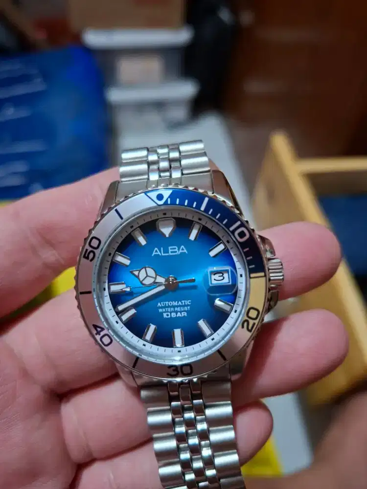Jam Alba A04059 Biru