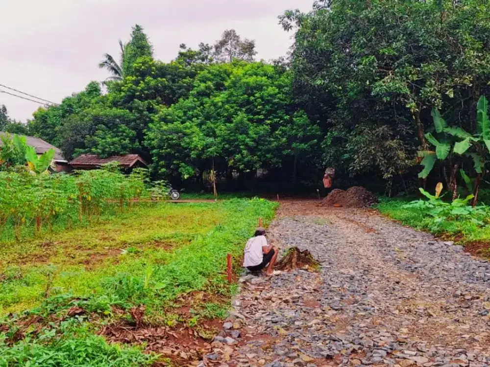 Tanah Kavling Hanya 1 Jt-an/m2 SHM Dekat Pintu Tol Burangkeng