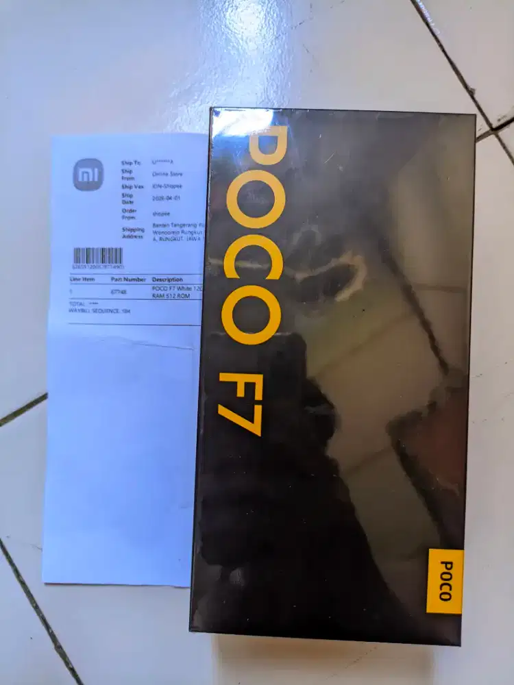 POCO F7 12/512GB BARU SEGEL