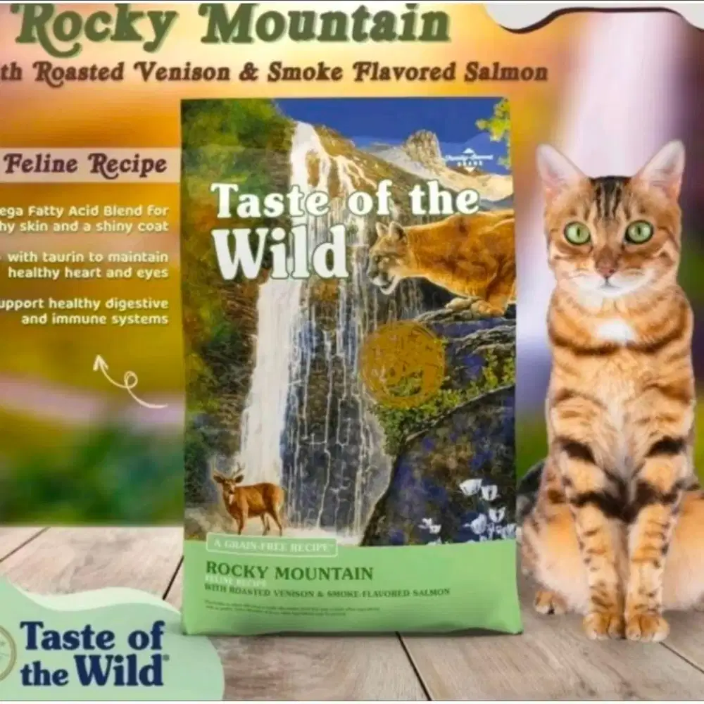 JUAL MURAH Taste of the Wild varian Rocky Mountain 6.6 kg
