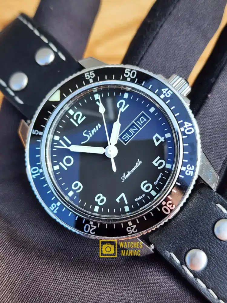 Jam Tangan Luxury Original Sinn 104 Military Diver Automatic Germany
