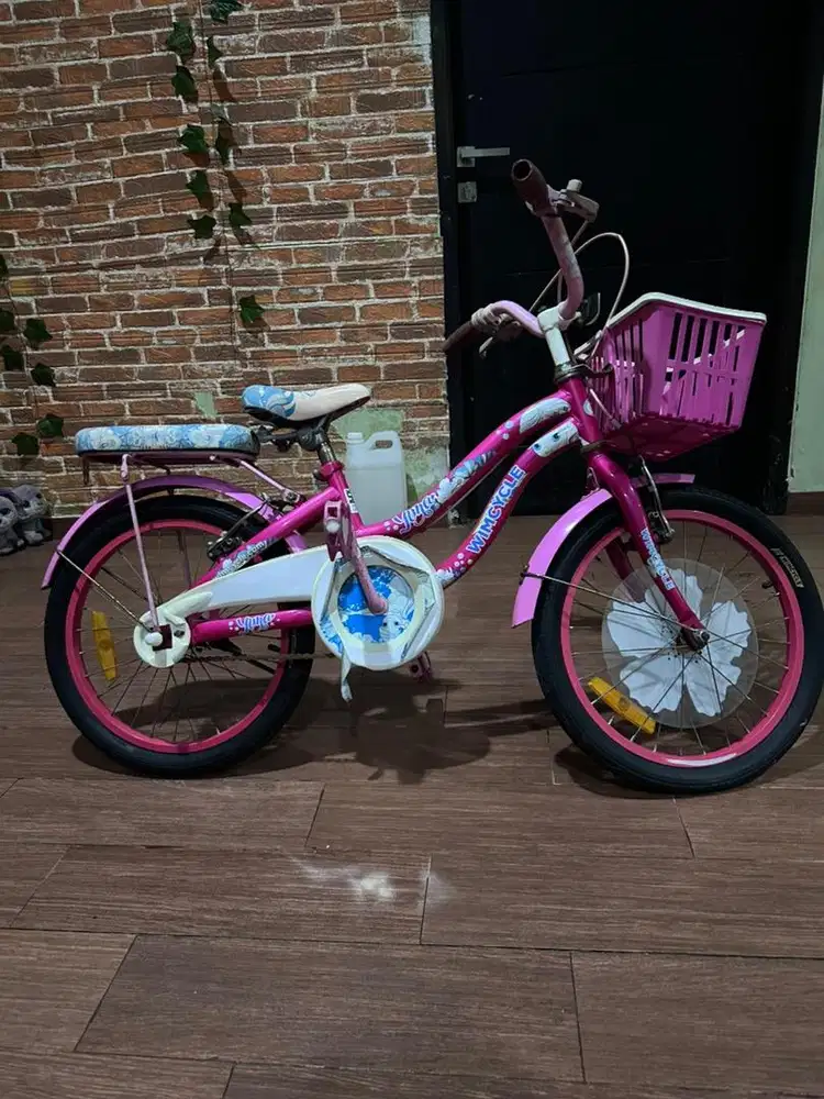 SEPEDA Wymcicle anak ukuran 16 Warna Pink