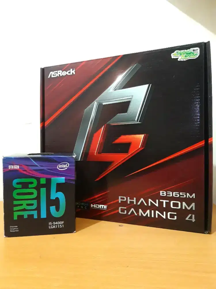 Core i5 9400F & Asrock B365M Phantom Gaming 4