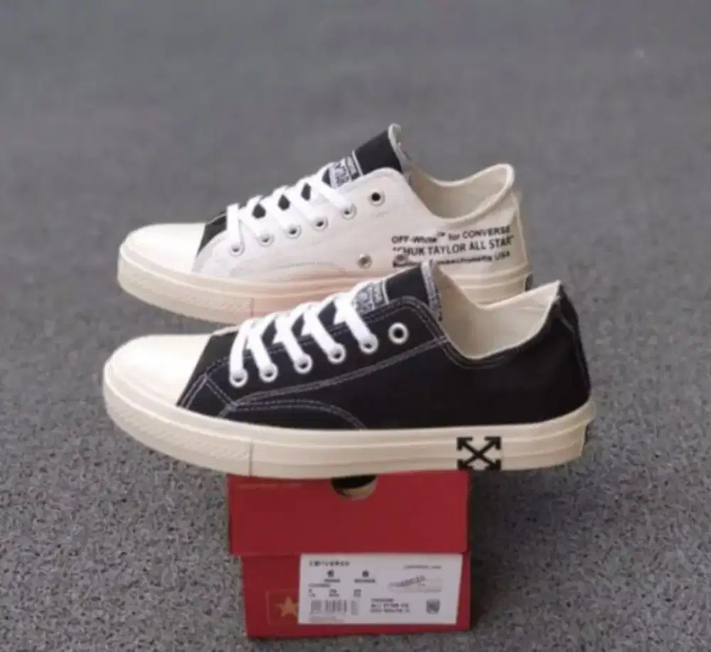 SEPATU CONVERSE 70s X OFF WHITE LOW