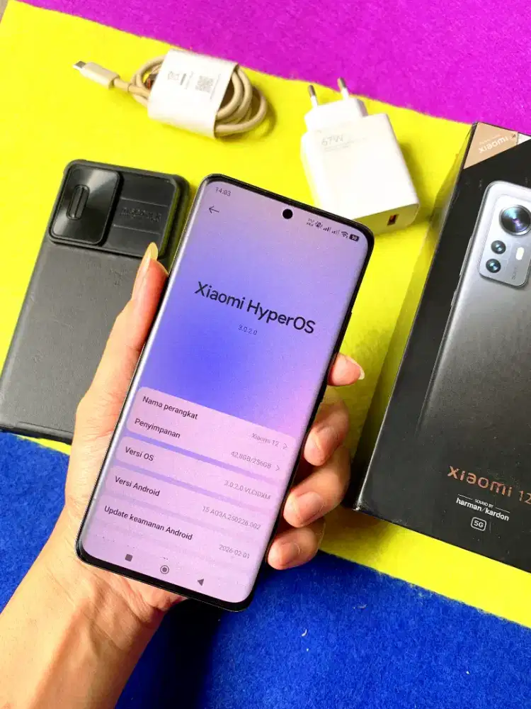 Xiaomi 12 /256 | lengkap | baca deskripsi | Harga net