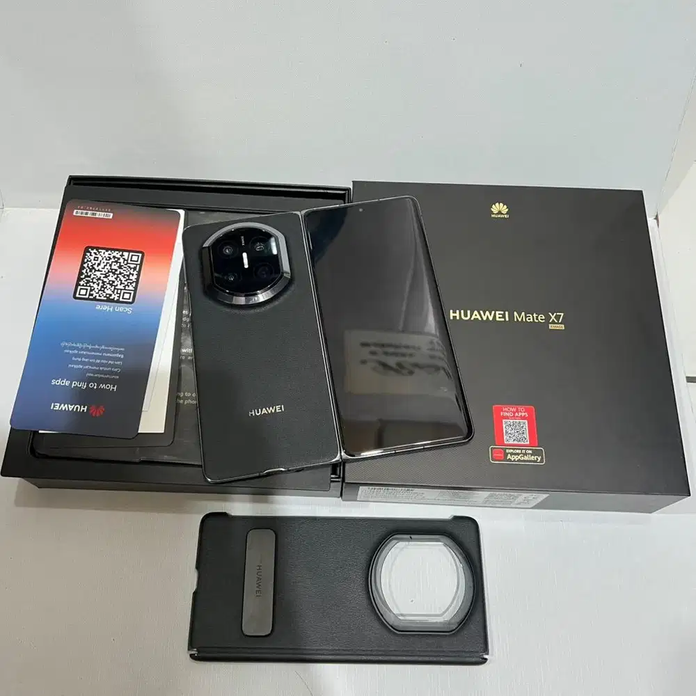 huawei mate x7 16/512gb super like new set original aksesoris fresh