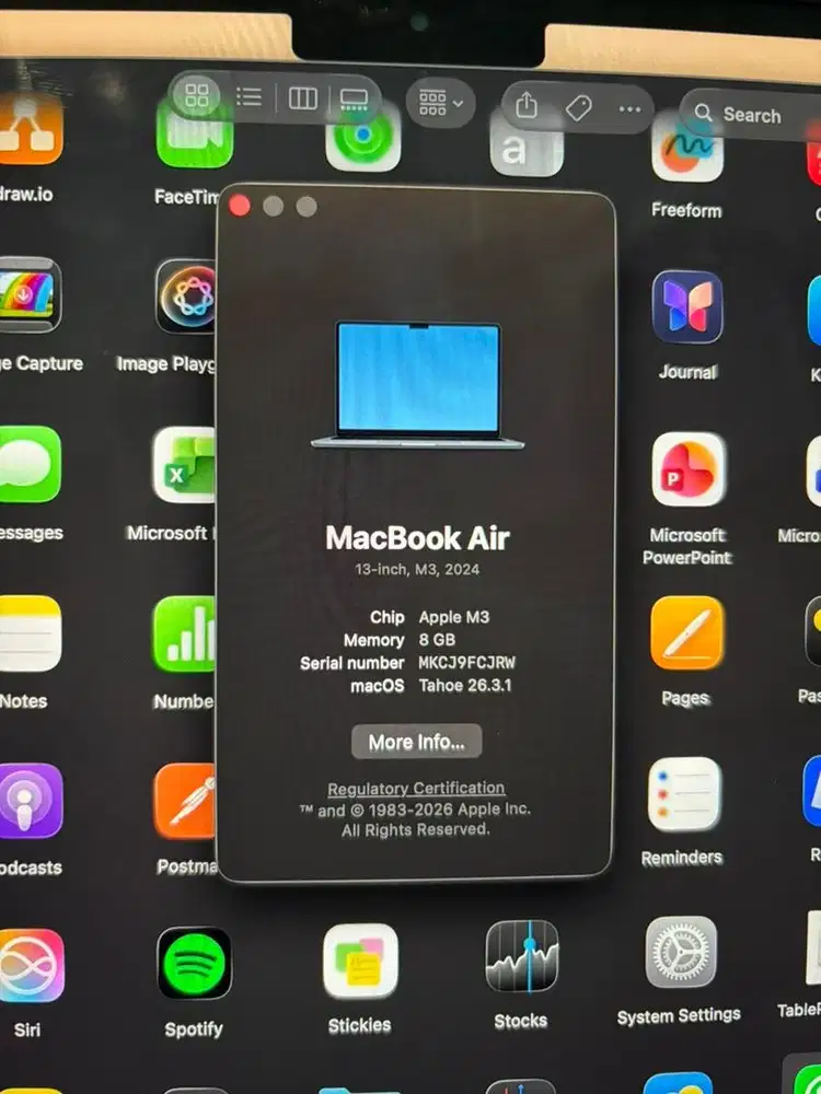 Macbook air m3 13 inch CPO