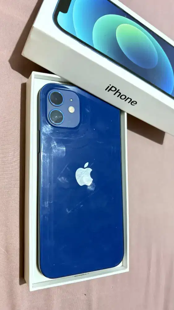 IPHONE 12 64GB SECOND - JUAL MURAH AJA