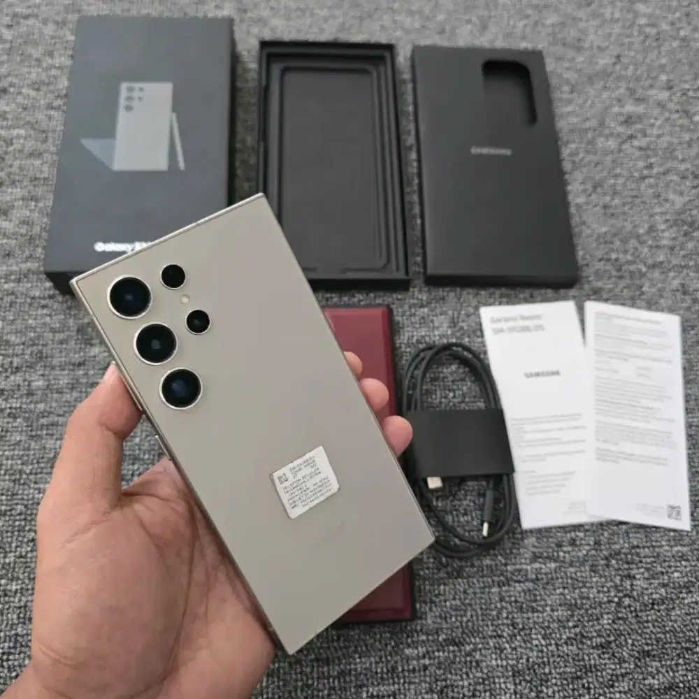 Samsung S24 ultra 512GB Garansi resmi sein