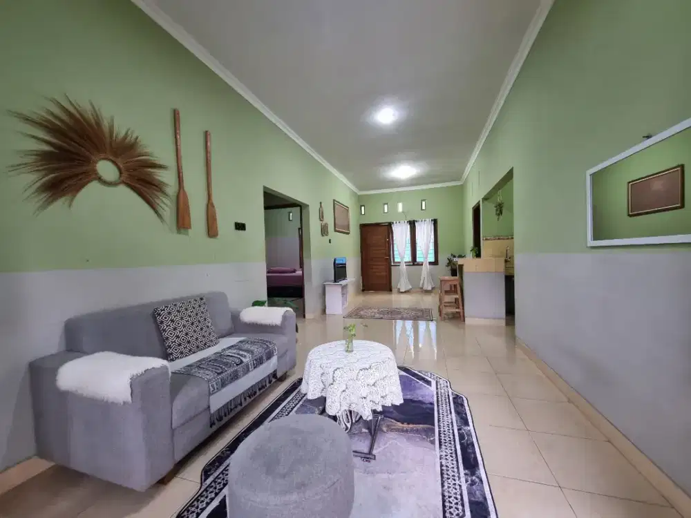 disewakan rmh full furnished harian, mingguan, atau bulanan